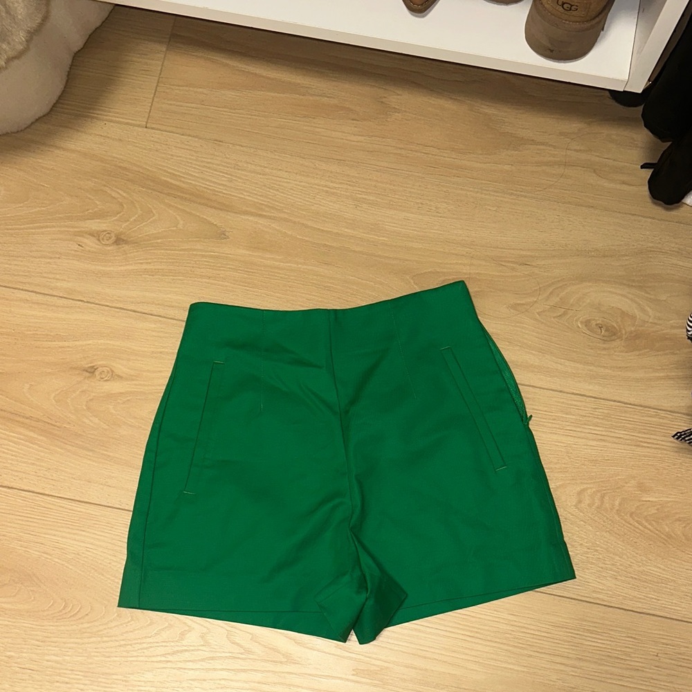 Zara Green Women's Shorts